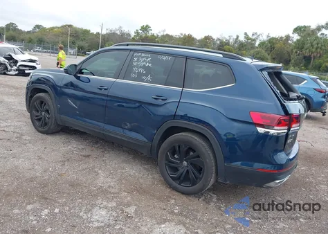 2022 Volkswagen Atlas 3.6L V6 Se W/Technology z USA, uszkodzony, nr VIN 1V2JR2CA8NC538167